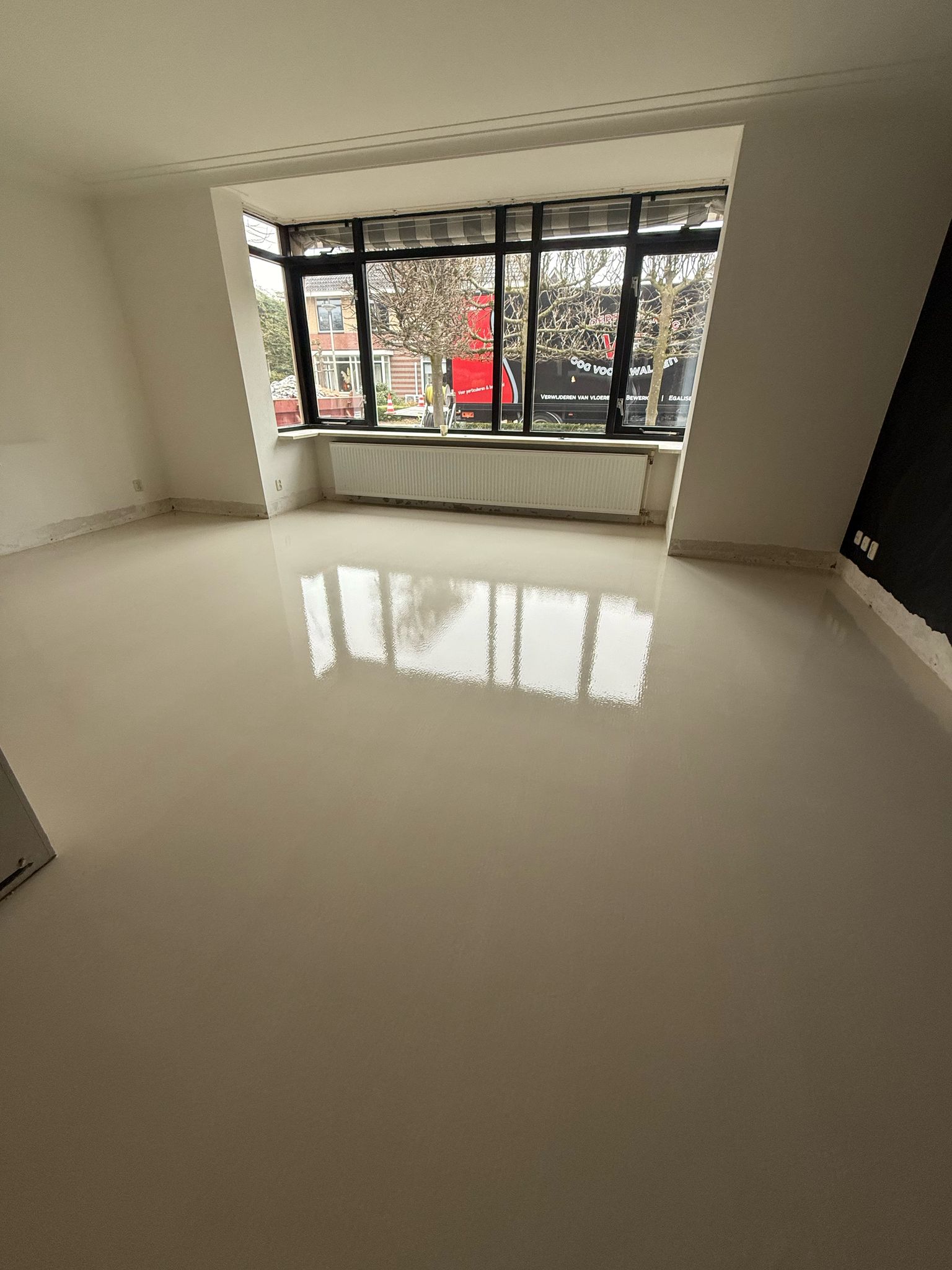 Vloer egaliseren voor pvc