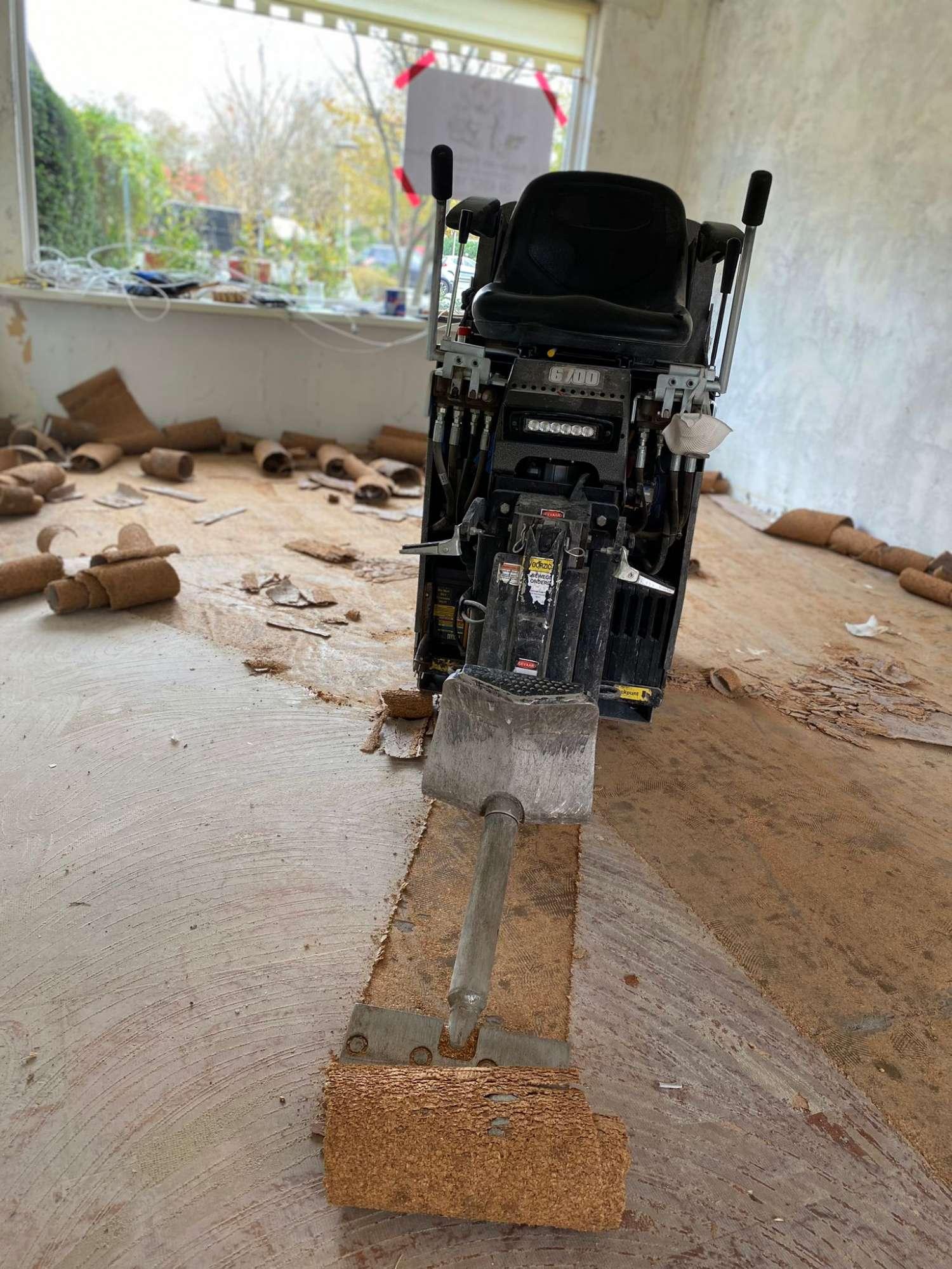 Kurk vloer verwijderen?