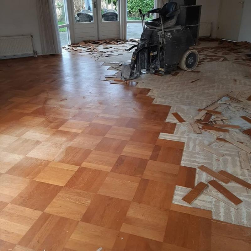 Parket verwijderen