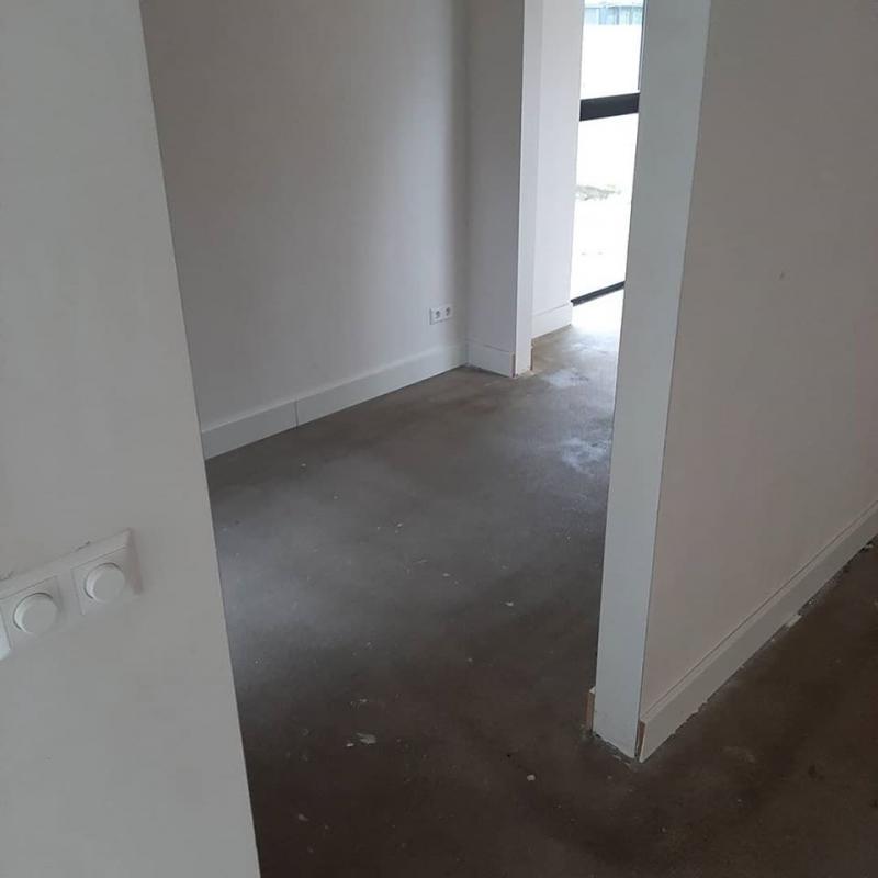 Vloer voor dat we gaan egaliseren